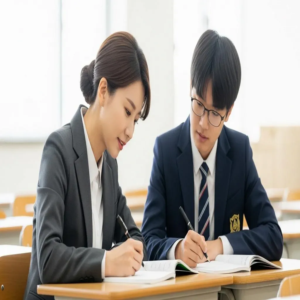 산격동 중간고사학원